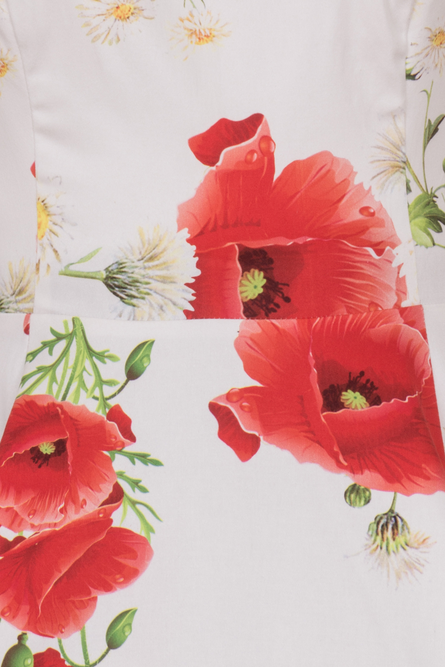 Opium Poppy Floral Kids Dress